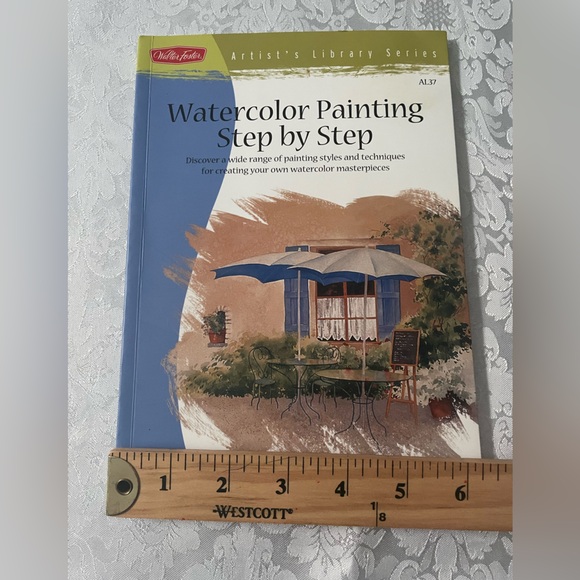 Watercolor Painting Step-By-Step Book. - Picture 6 of 6